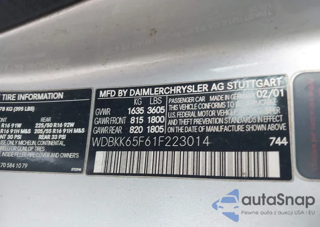 WDBKK65F61F223014: 42193397