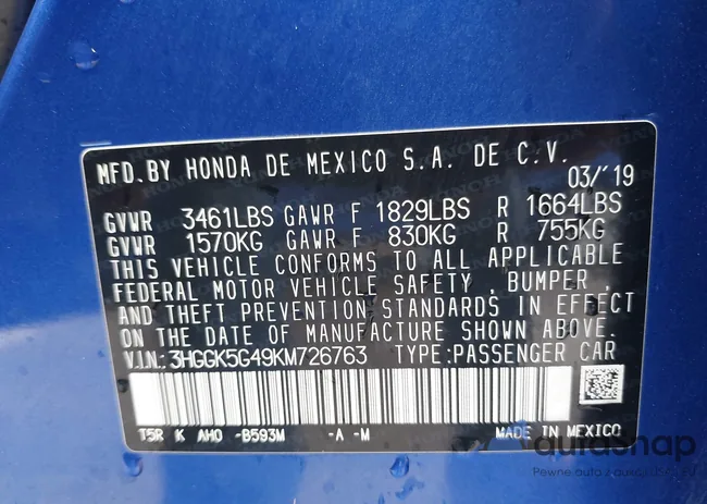 3HGGK5G49KM726763: 42194626