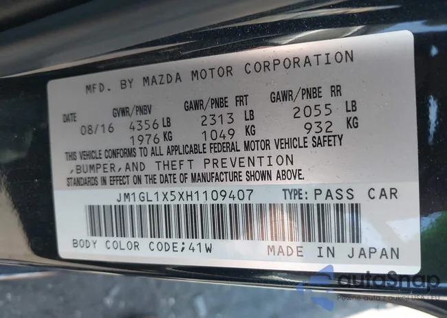 JM1GL1X5XH1109407: 42194792