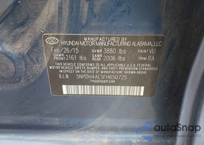 5NPDH4AE5FH650725: 42194977