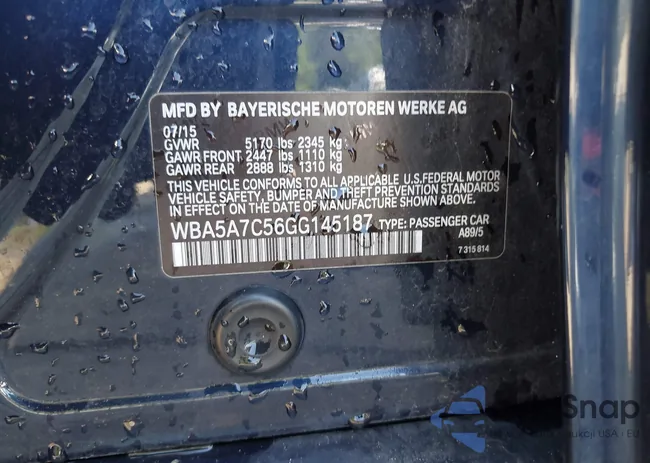 WBA5A7C56GG145187: 42196798