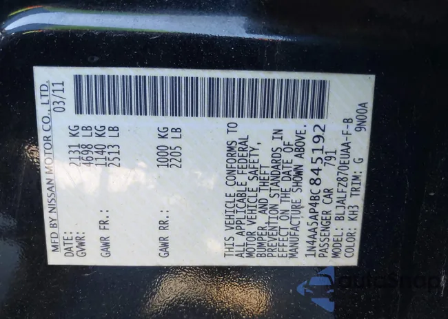 1N4AA5AP4BC845192: 42196265