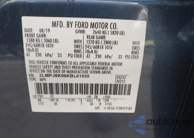 2LMPJ8K96KBL61059: 42197441