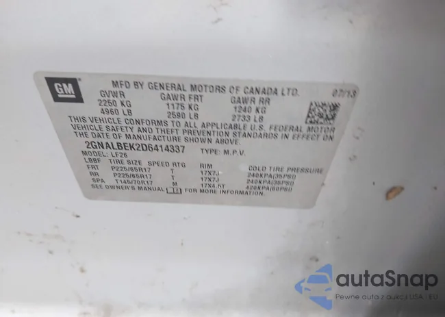 2GNALBEK2D6414337: 42197206