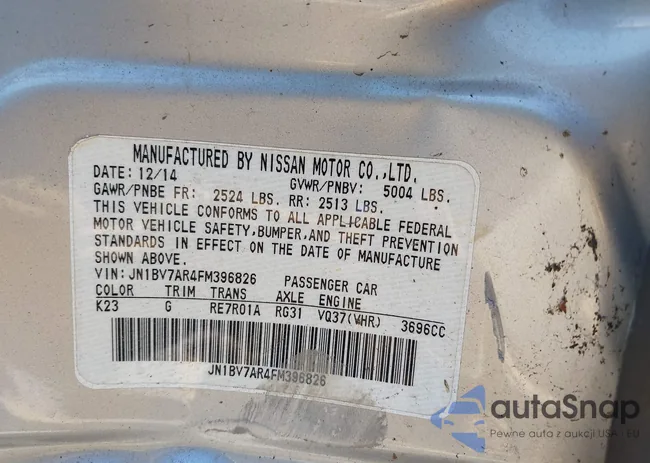 JN1BV7AR4FM396826: 42197384