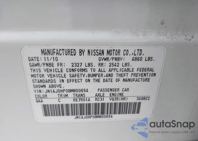 JN1AJ0HP0BM800654: 42198660