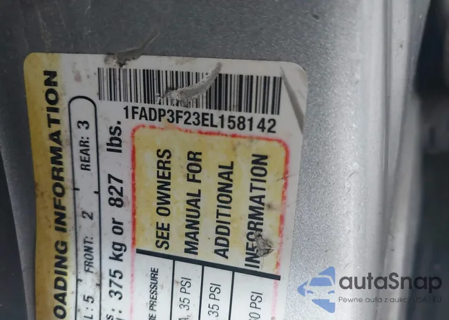 1FADP3F23EL158142: 42198878