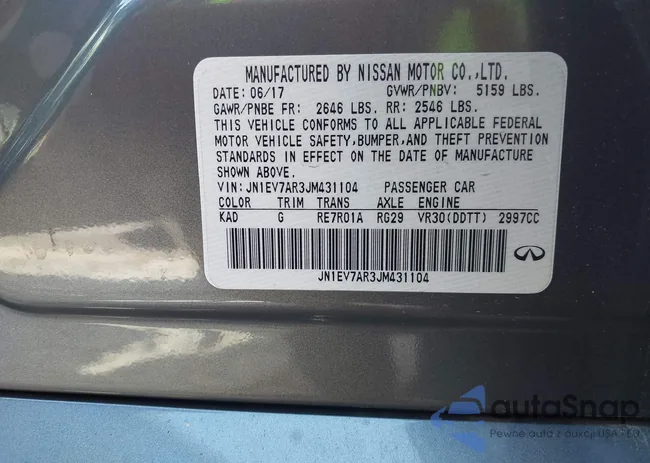 JN1EV7AR3JM431104: 42198049