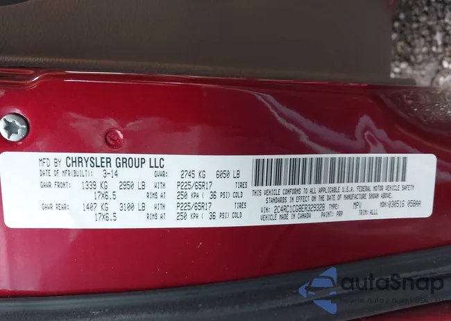 2C4RC1CG8ER329328: 42198147