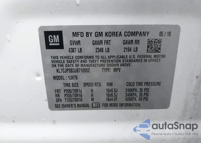 KL7CJPSB3JB710952: 42199598