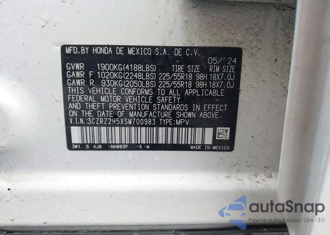 3CZRZ2H5XSM700983: 42200002