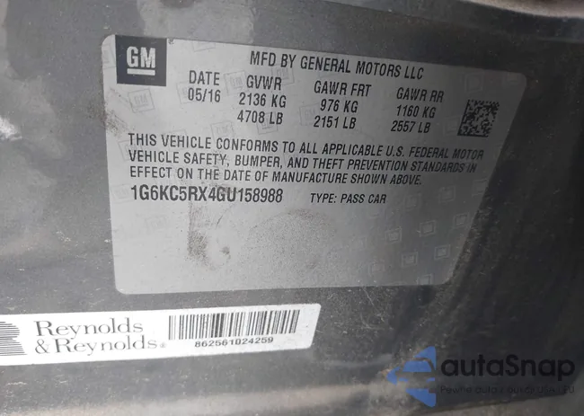 1G6KC5RX4GU158988: 42199150