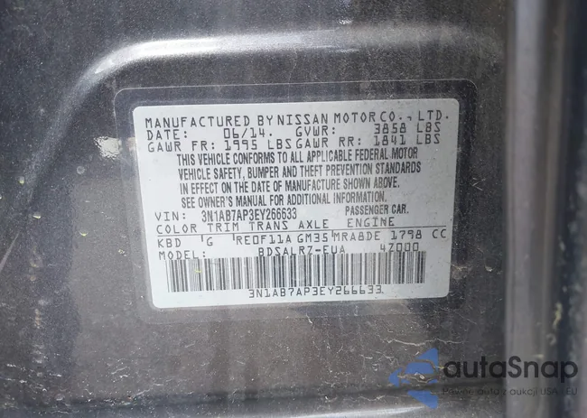 3N1AB7AP3EY266633: 42200892