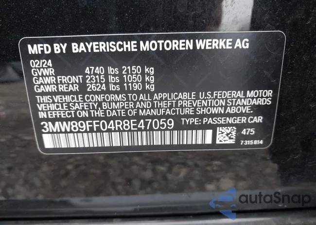 3MW89FF04R8E47059: 42200058