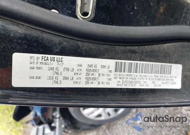 3C4PDCAB6HT697631: 42200146