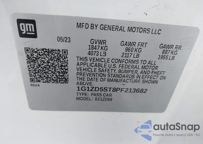 1G1ZD5ST8PF213682: 42201707