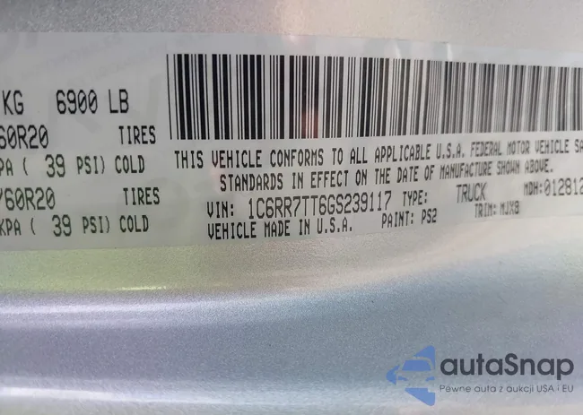 1C6RR7TT6GS239117: 42201853