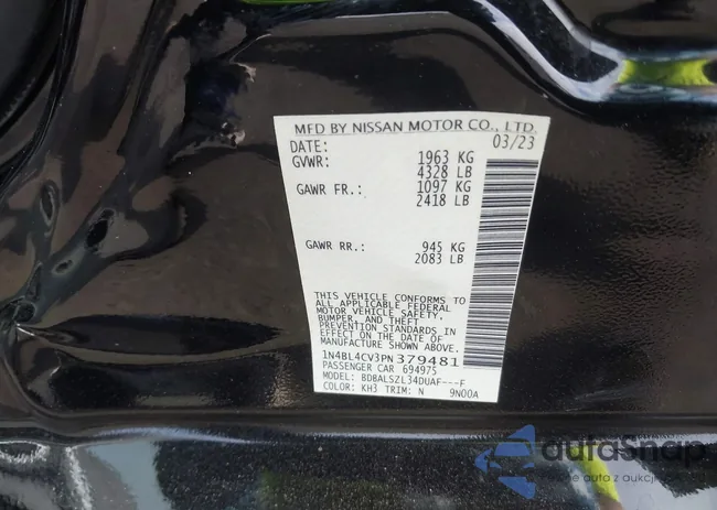 1N4BL4CV3PN379481: 42201904