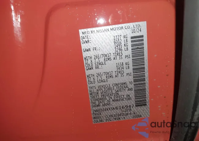 1N6ED1EKXSN616947: 42201977