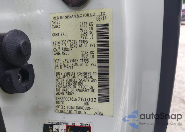 1N6BD0CT6EN761092: 42201154