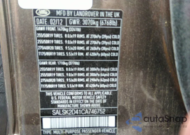 SALSK2D41CA746752: 42201185