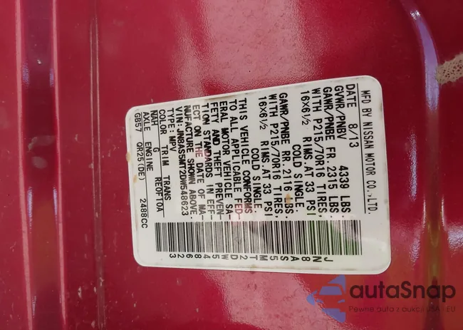 JN8AS5MT2DW548623: 42202762