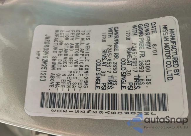 JNRDR09Y62W251203: 42202986