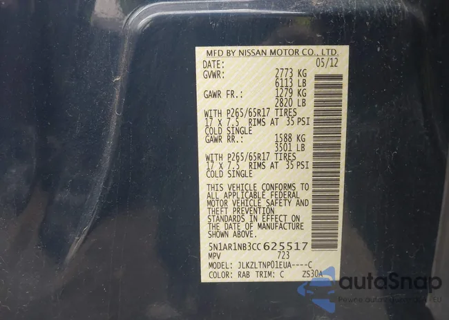 5N1AR1NB3CC625517: 42202267