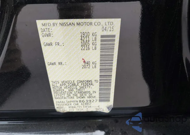 1N4AL3AP4FN863927: 42202359