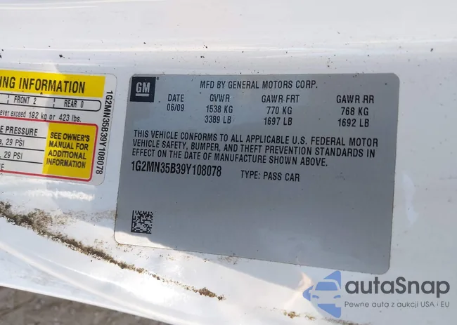 1G2MN35B39Y108078: 42203714