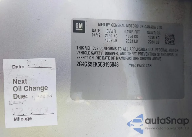 2G4GS5EK5C9195843: 42203717