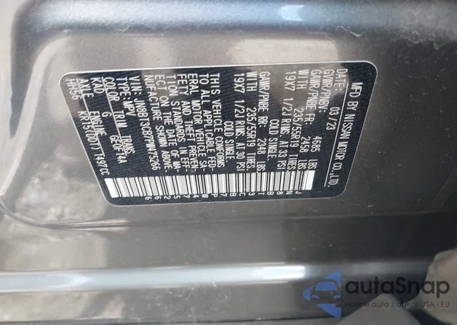 JN8BT3CB7PW475266: 42203731