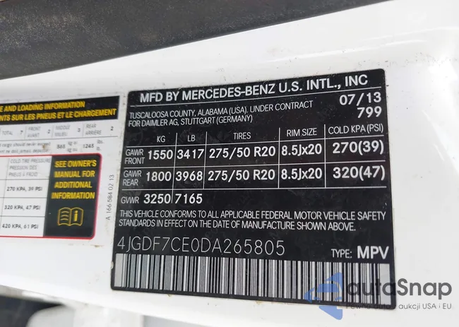 4JGDF7CE0DA265805: 42203747