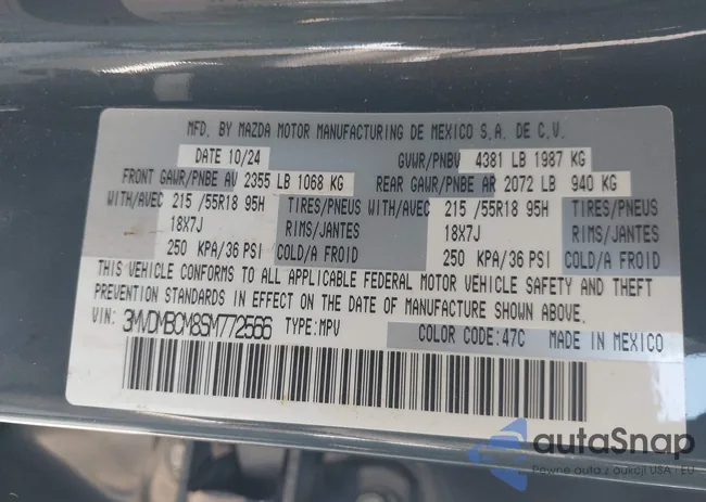 3MVDMBCM8SM772566: 42203217