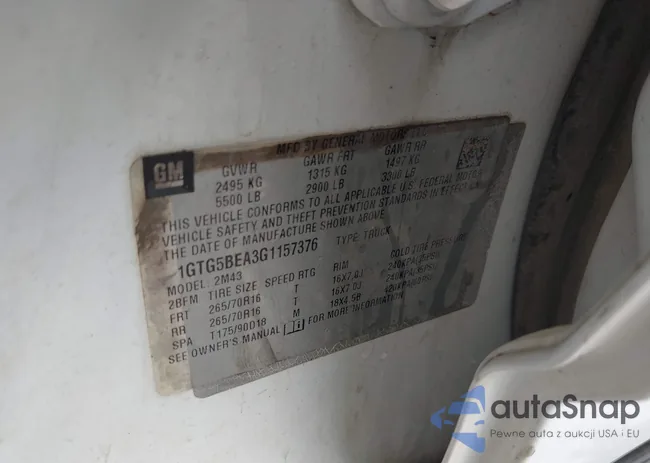 1GTG5BEA3G1157376: 42203330