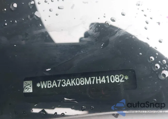 WBA73AK08M7H41082: 42203395