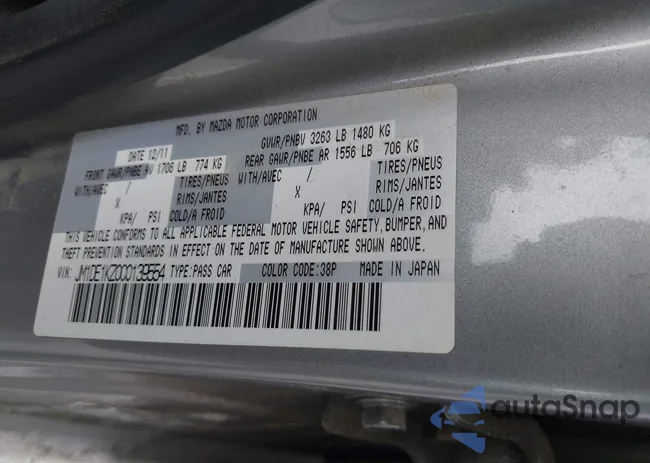 JM1DE1KZ0C0139554: 42204773