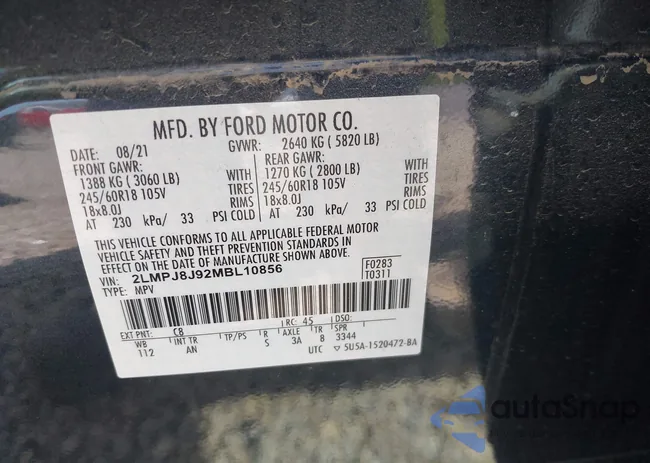 2LMPJ8J92MBL10856: 42204825