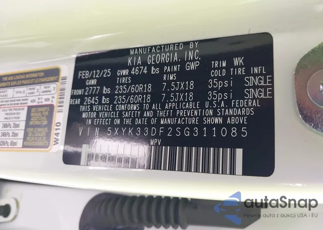 5XYK33DF2SG311085: 42204927