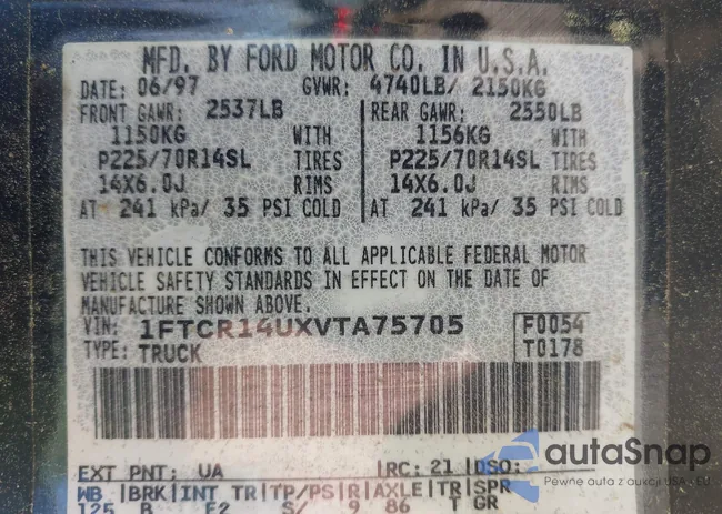 1FTCR14UXVTA75705: 42204980