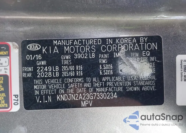 KNDJN2A23G7330234: 42205002