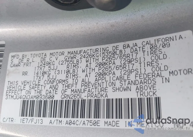 3TMJU4GN3AM093600: 42204198