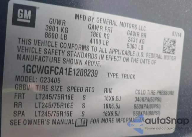 1GCWGFCA1E1208239: 42204385