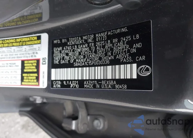 58ADA1C15PU030336: 42206505