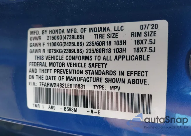 7FARW2H82LE018831: 42206519