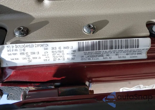 1J4FA39SX3P330361: 42206933