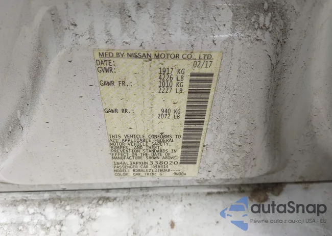 1N4AL3APXHN338020: 42206954