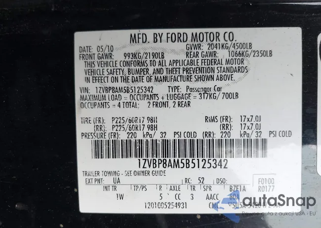 1ZVBP8AM5B5125342: 42206977