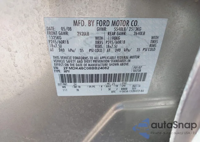 2FMDK48C08BB24082: 42207882