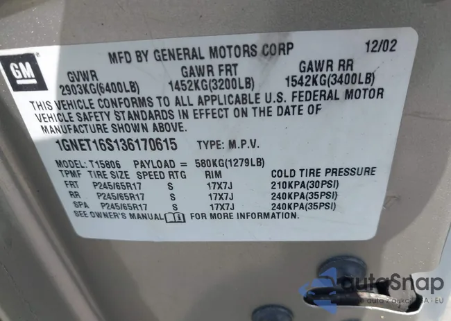 1GNET16S136170615: 42208507